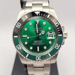 New Custom 40mm SeikoMod Automatic Watch Dive Watch